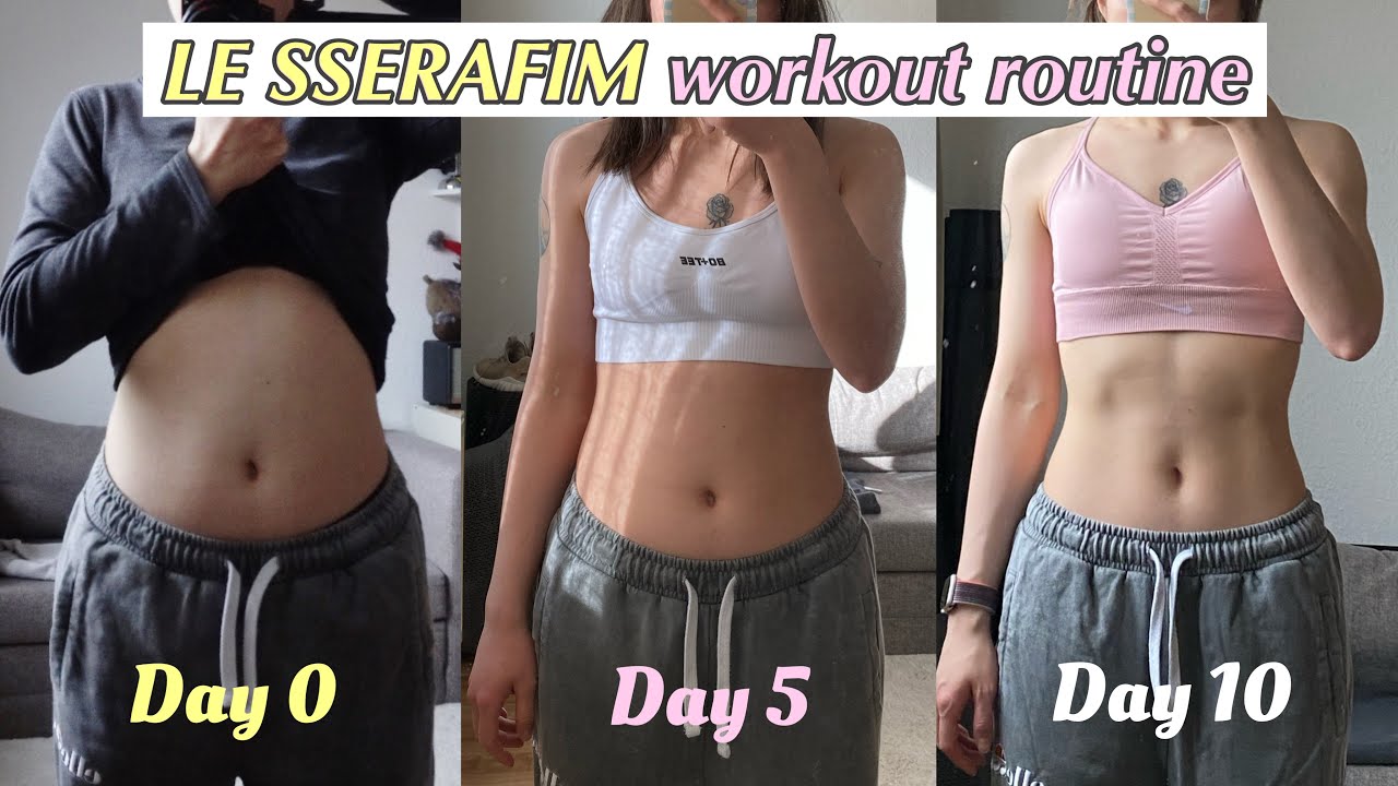 Le Sserafim Workout