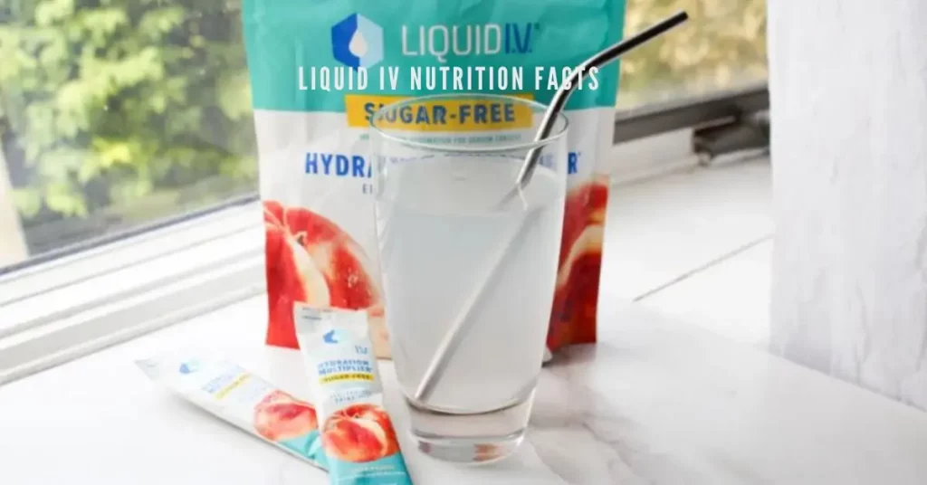 Liquid IV Nutrition Facts